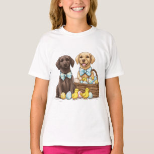 Easter Labrador Retriever Dogs T-Shirt