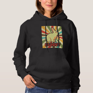 Easter Lady Rabbit Vintage Funny Men Women Girl Hoodie