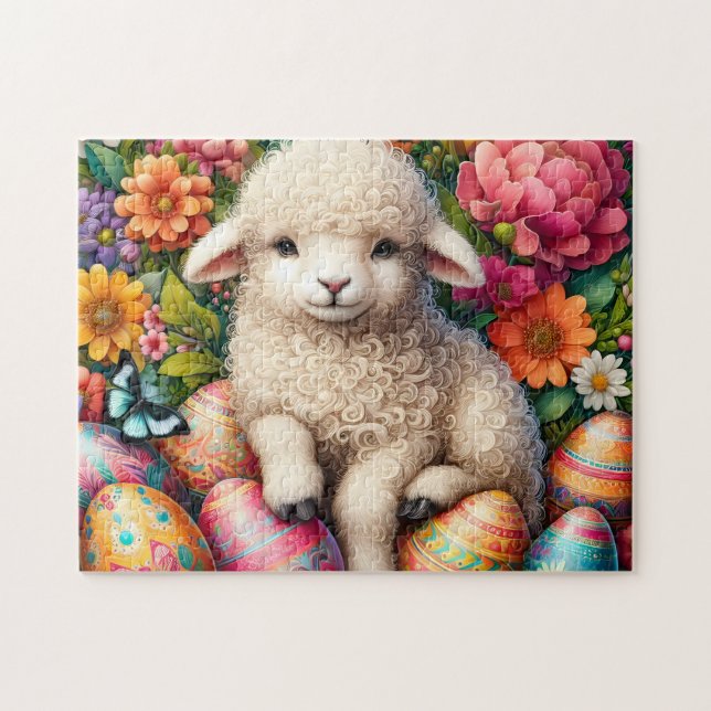Easter Lamb Jigsaw Puzzle (Horizontal)