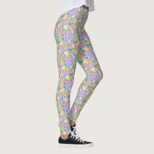 EASTER Leggings Bunny Egg Yoga Pants Women's Girls