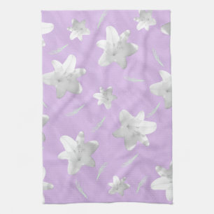 Easter Lilies American MoJo Kitchen Towel