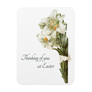 Easter Lilies Magnet