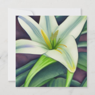 Easter Lily Holiday Card