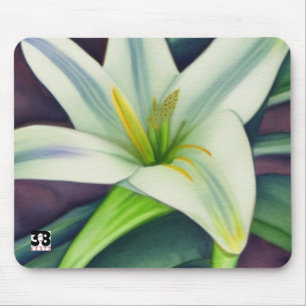Easter Lily Mouse Pad