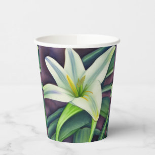 Easter Lily Paper Cups