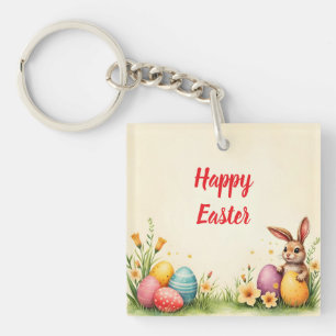 Easter Little Rabbit Popular Collection Key Ring