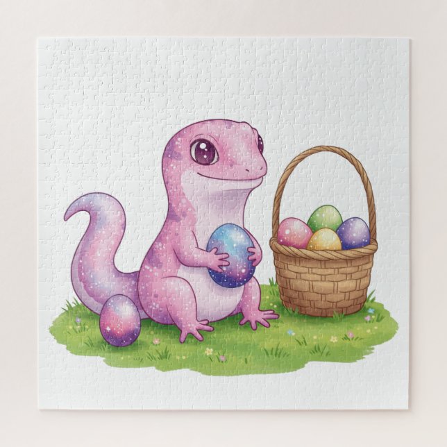 Easter  lizard jigsaw puzzle (Vertical)