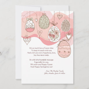 Easter Love Too Holiday Card