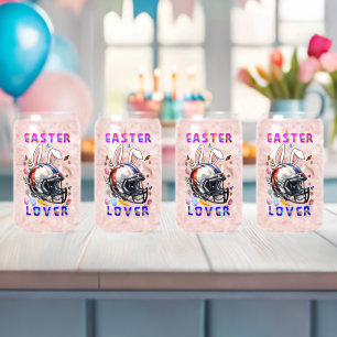 Easter Lover Can Glass