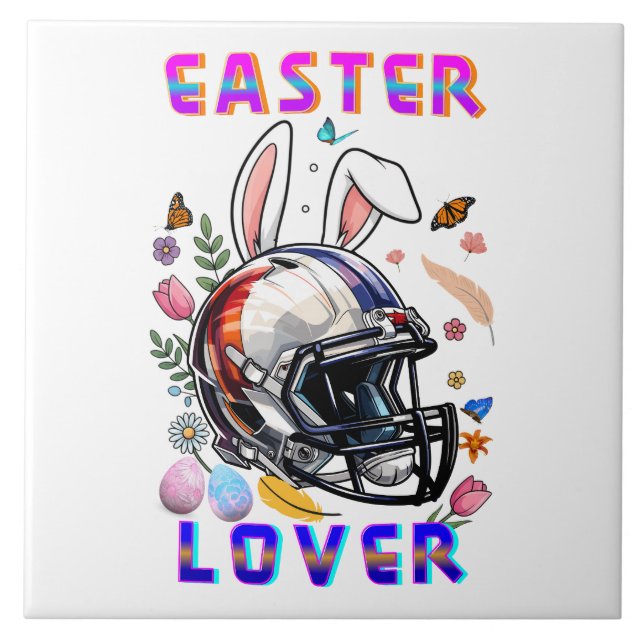 Easter Lover Ceramic Tile (Front)