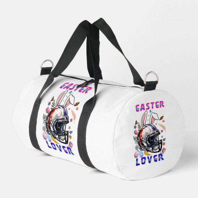 Easter Lover Duffle Bag (Left Corner)