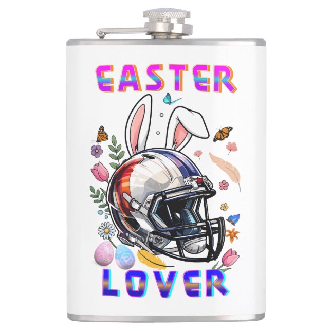 Easter Lover Hip Flask (Front)