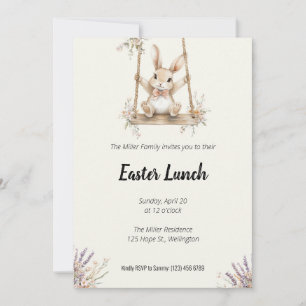 Easter Lunch Invitation