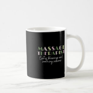 Easter Mage Therapist Cute Mage Bunny Happy Easter Coffee Mug