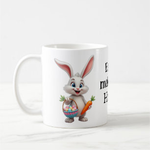 EASTER MAKES ME HOPPY Religious Holiday  Coffee Mug
