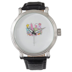 Easter Mama Bunny Ears Coquette Bow Easter Rabbit  Watch