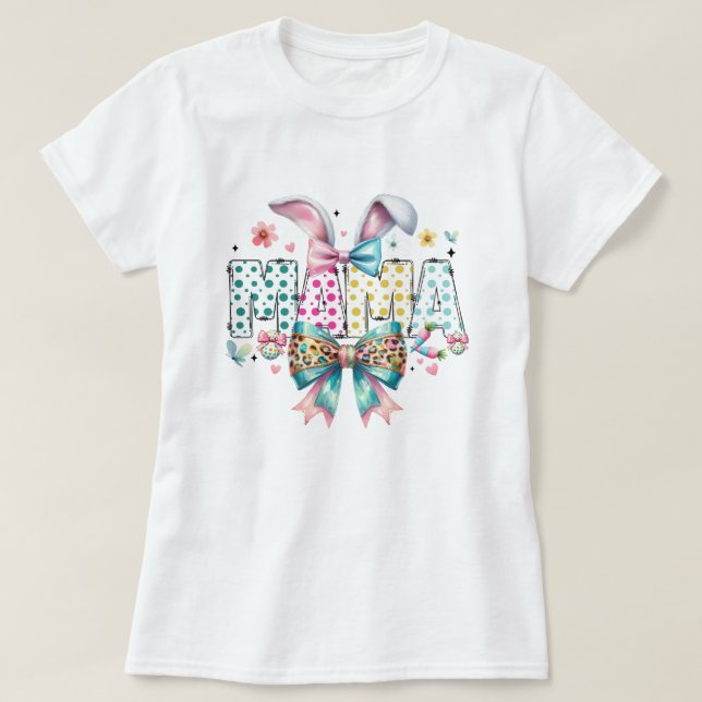 Easter Mama – Cute T-Shirt Print  (Design Front)