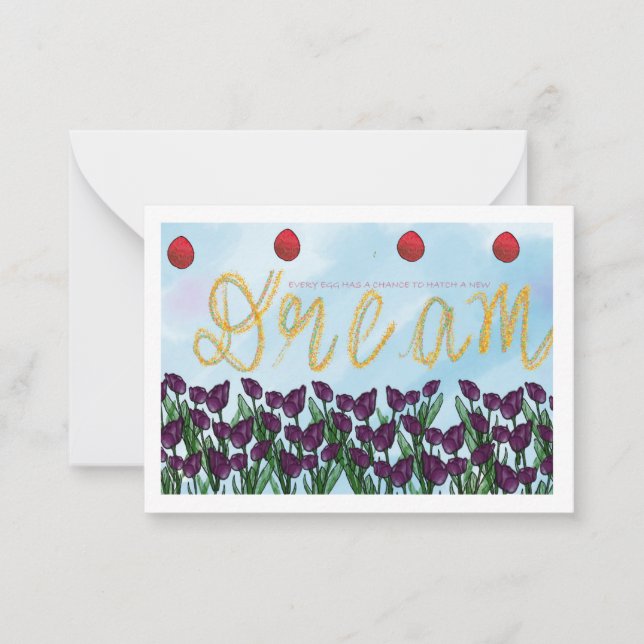 Easter Mandala Magic: A Kaleidoscope of Joy Card (Front)