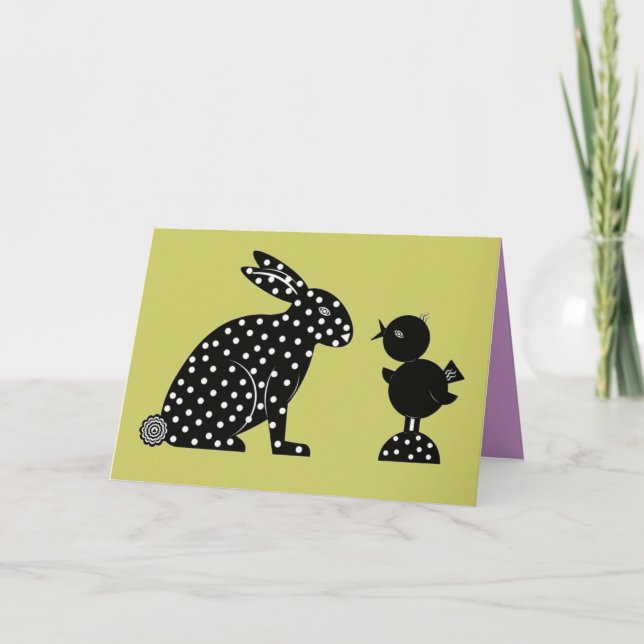 Easter Martzkin Card © 2012 M. Martz (Front)