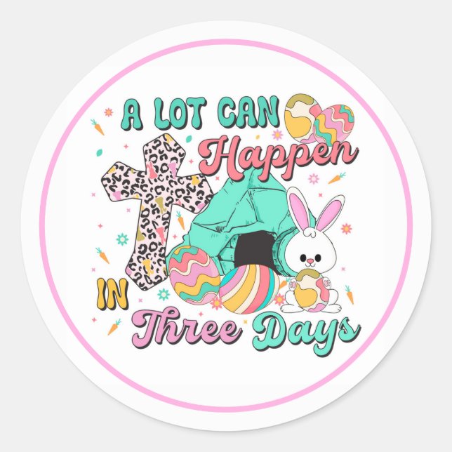 Easter Miracles Sticker (Front)