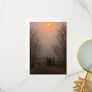 Easter Morning by Caspar David Friedrich Thank You Card