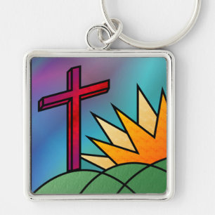 Easter Morning Keychain
