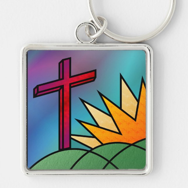Easter Morning Keychain (Front)