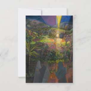 Easter Morning Prayer Card, Women at the Tomb