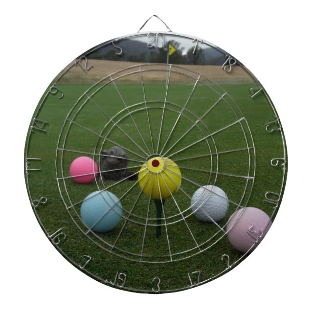 Easter mountain golf course dartboard (Front)