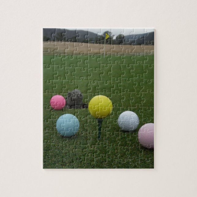Easter mountain golf course jigsaw puzzle (Vertical)