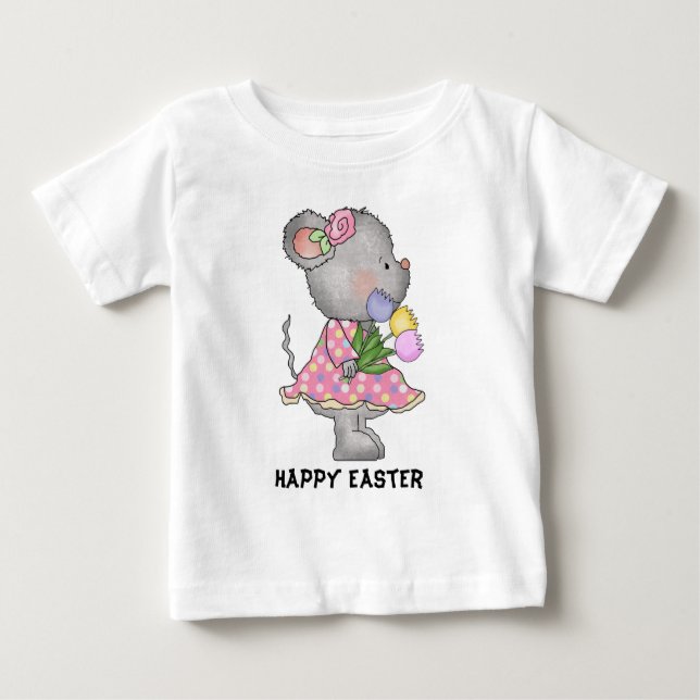 Easter Mouse t-shirt baby (Front)