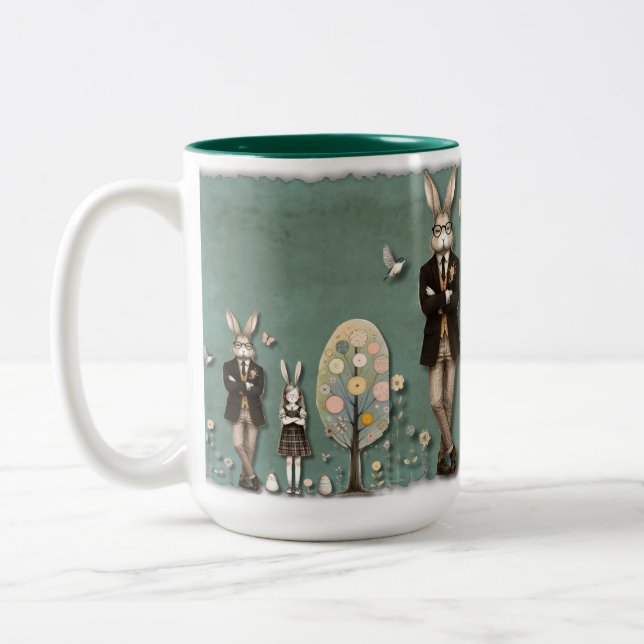 Easter Mug - World Domination - One Egg at a Time (Left)