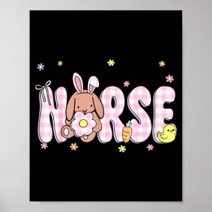 Easter Mum Baby Nurse Groovy NICU Neonatal Nurse Poster