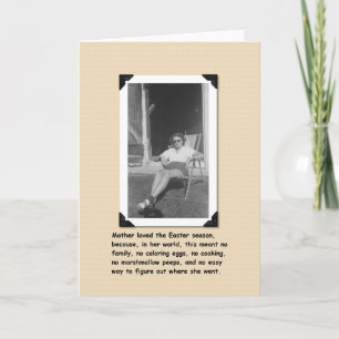 Easter Mum Holiday Card