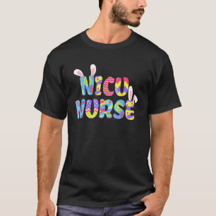Easter Nicu Nurse Cute Bunny Ears Happy Easter Egg T-Shirt
