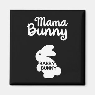 Easter Nny Bunny Shirt Easter Pregnancy Shirt Mama Magnet