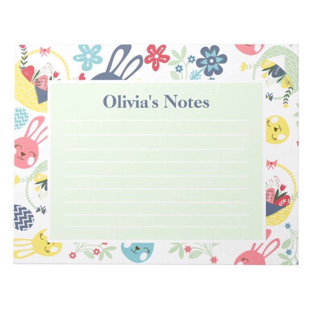 Easter Notepad (Front)