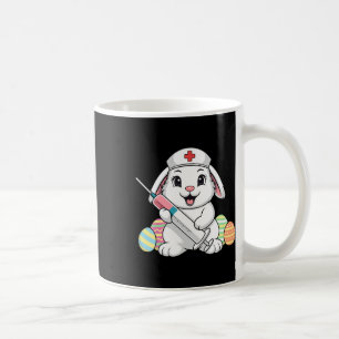 Easter Nurse Bunny Rn Icu Er Nicu Nurse Squad Nurs Coffee Mug