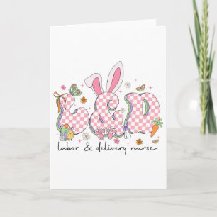 Easter Nurse Life Labour And Delivery Nicu Nursing Card