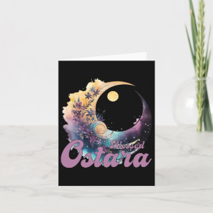Easter Ostara Eostre Pagan Witchcraft Spring Moon  Card