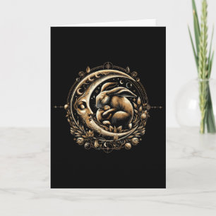 Easter Ostara Eostre Pagan Witchcraft Spring Moon Card