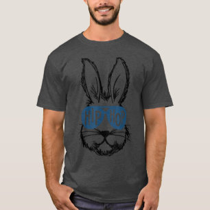Easter Outfit Gifts Kids Girls Boys Hip Hop Bunny T-Shirt