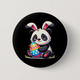 Easter Panda Lovers Egg Eggs Bunny Rabbits Bunnies 6 Cm Round Badge