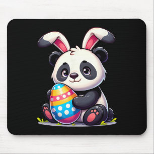 Easter Panda Lovers Egg Eggs Bunny Rabbits Bunnies Mouse Pad