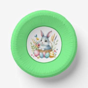Easter paper bowls paper plate