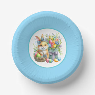 Easter paper bowls paper plate