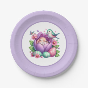 Easter paper plate