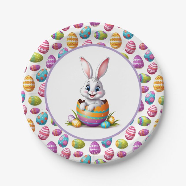 Easter  paper plate (Front)
