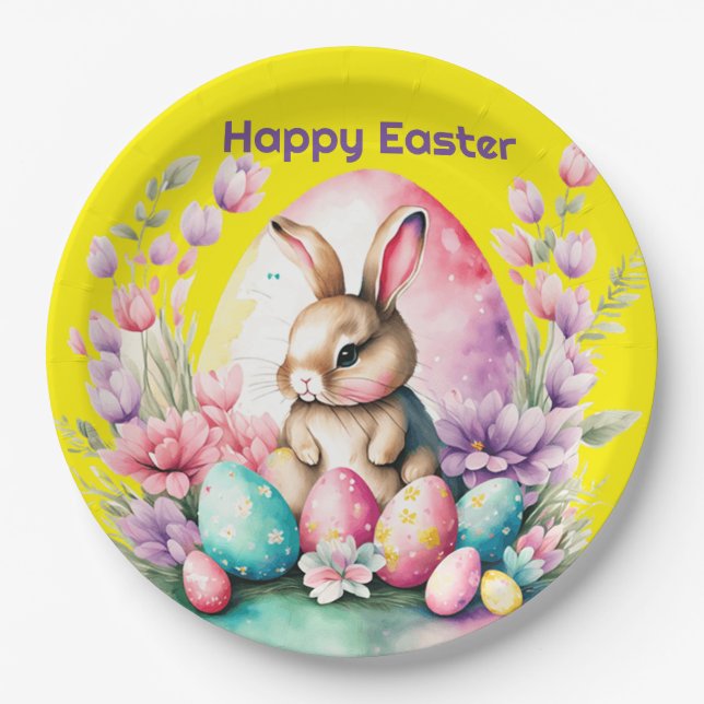 Easter Paper Plate (Front)