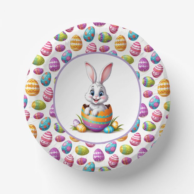 Easter  paper plate (Front)